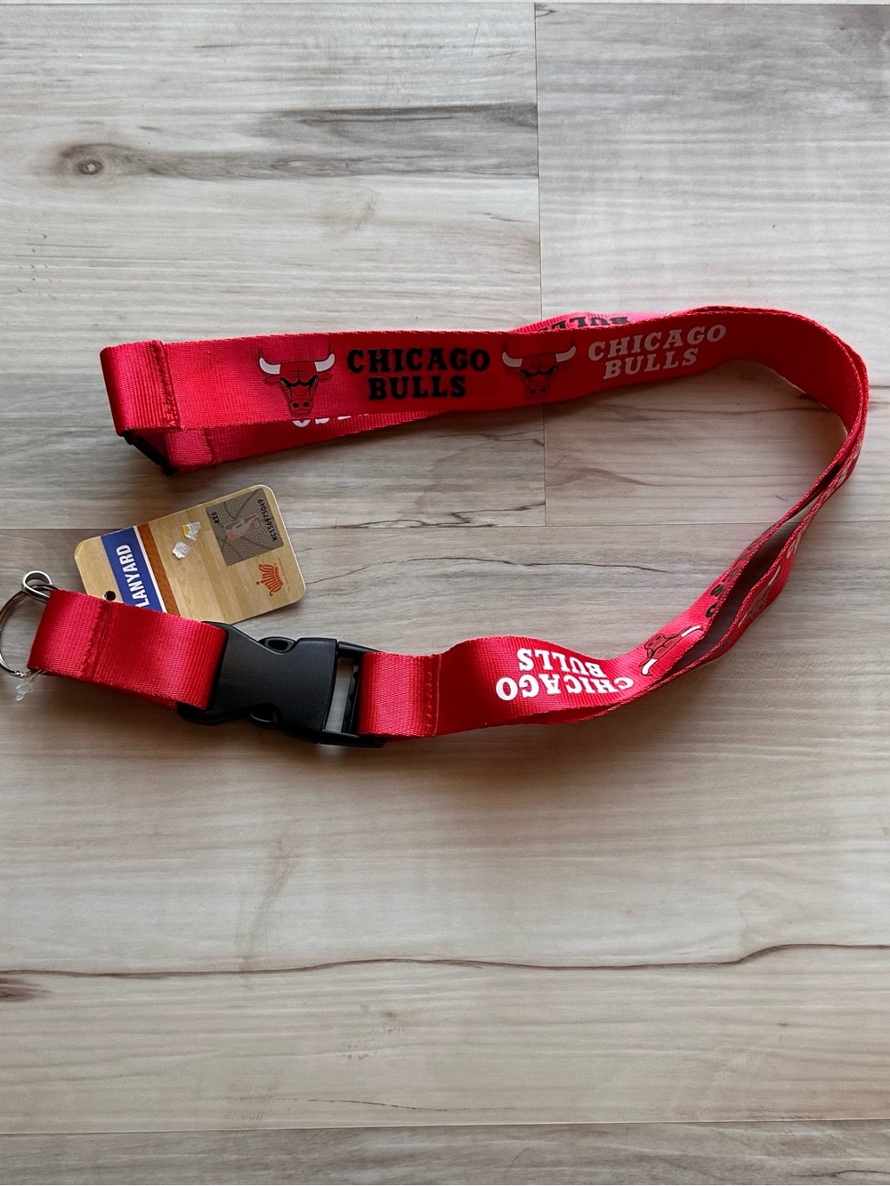 NBA Chicago Bulls Red Lanyard